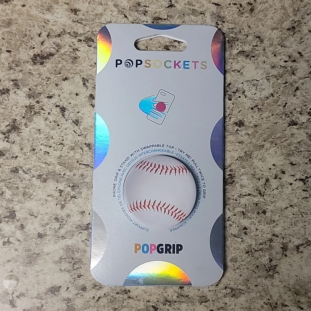 Baseball Pop Socket